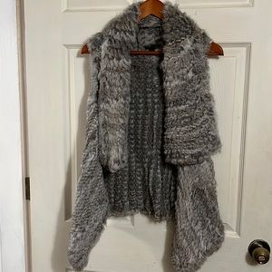 Rudsak Rabbit Fur Vest